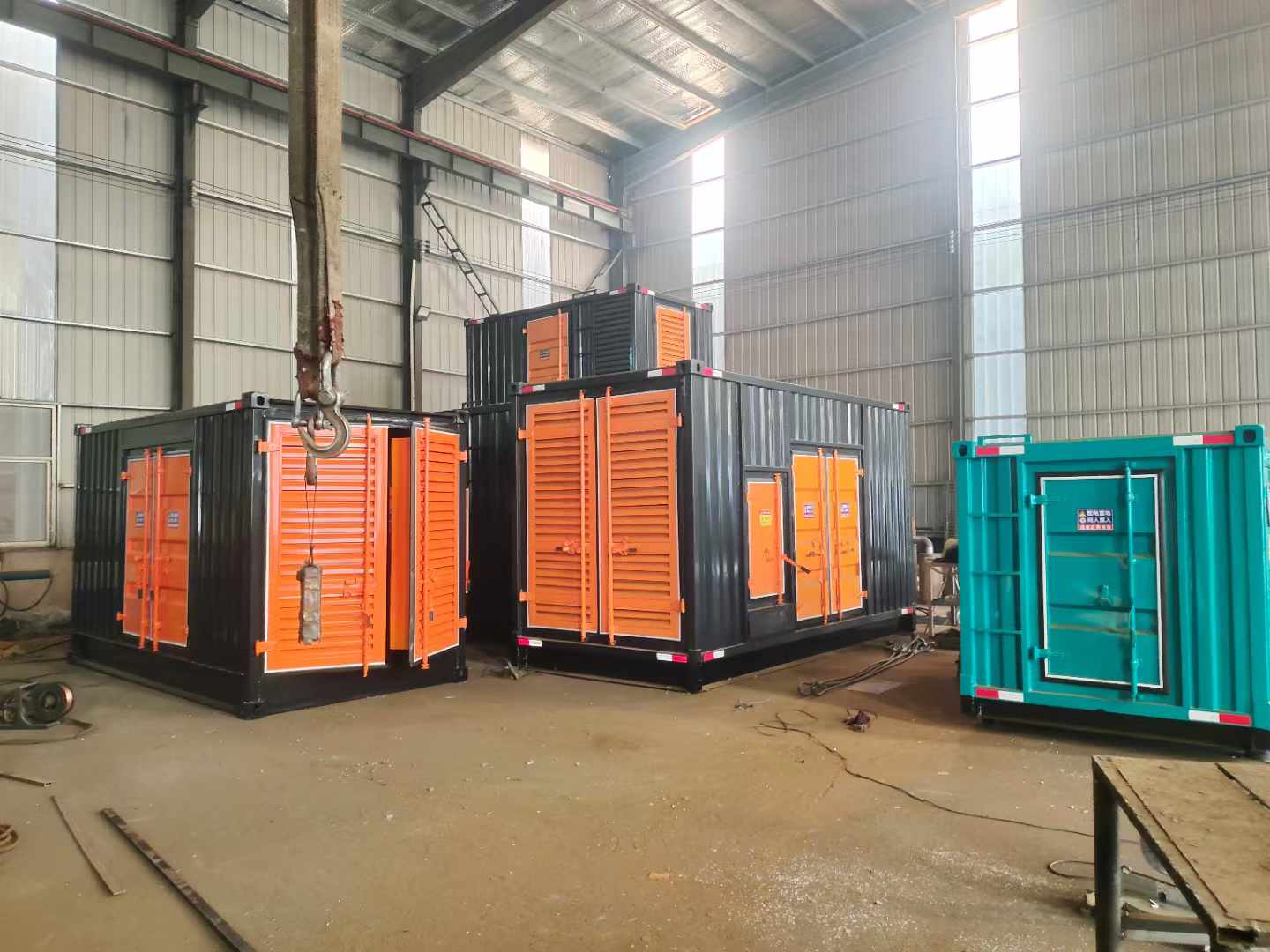 隆德500kw柴油发电机组可以带动多少功率设备？