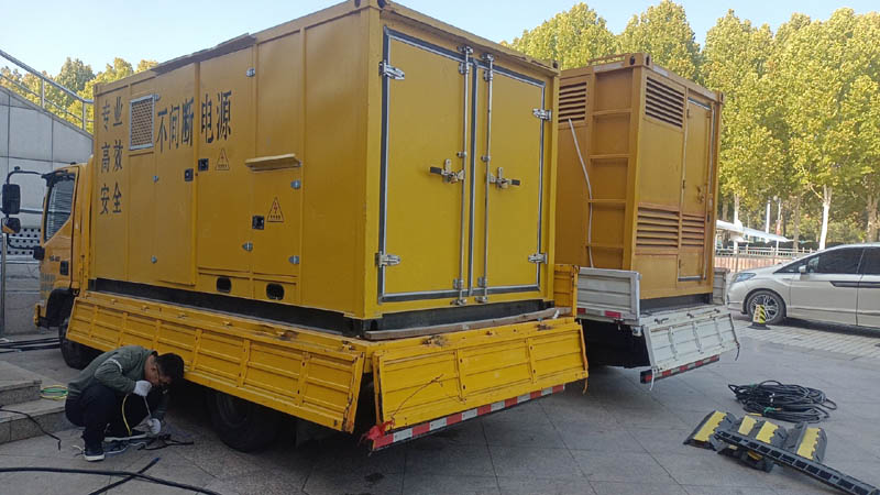 隆德柴油发电机组和UPS电源配合使用时的注意事项